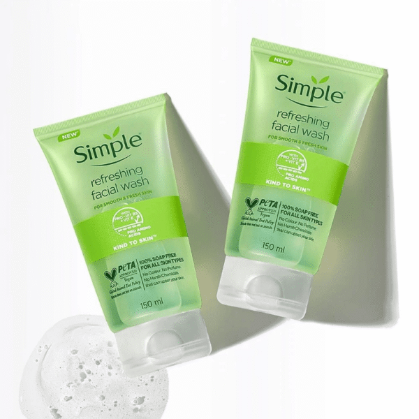 Simple Kind To Skin Refreshing Facial Wash – 150ml