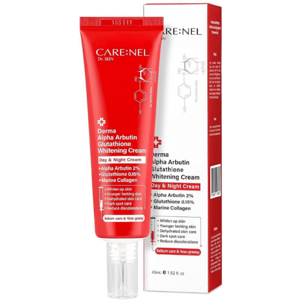 CARE:NEL Derma Alpha Arbutin Glutathione Whitening Cream 45 ml