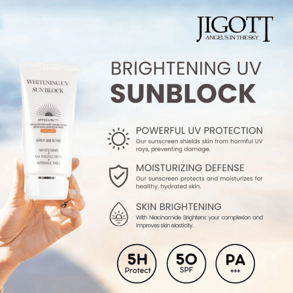 Jigot whitening uv sun block