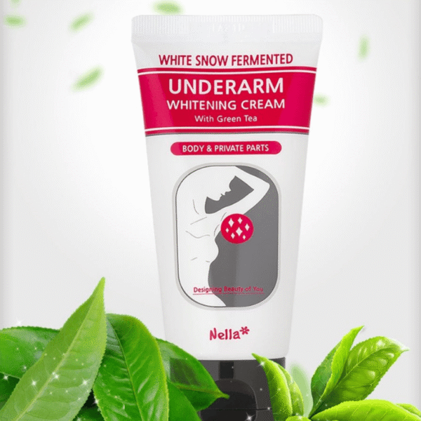 Nella White Snow Fermented Underarm Whitening Cream With Green Tea – 50ml