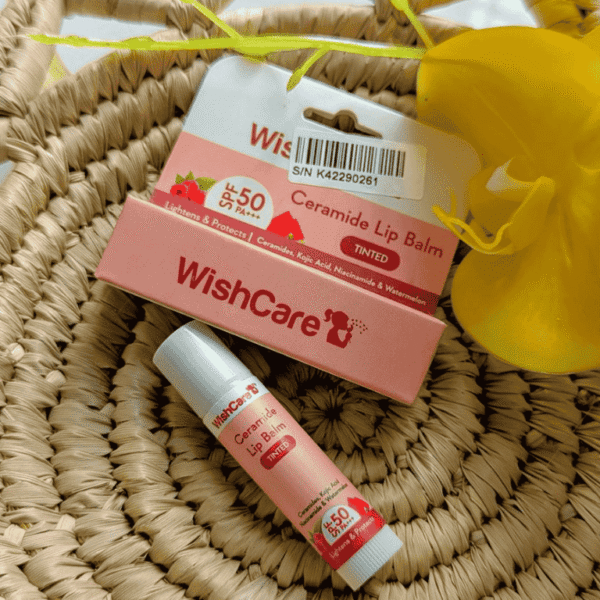WishCare Ceramide Tinted Lip Balm with SPF 50 PA+++ 5g
